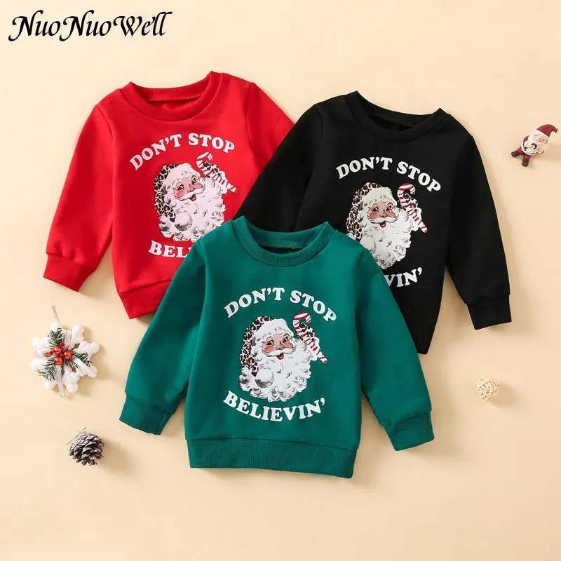 Baby Girl Chrismas Clothing Toddler Baby Boys Fall Clothes Kids Sports Sweatshirts Suits Outfits Baby's Tops Toddler Boy Hoodies