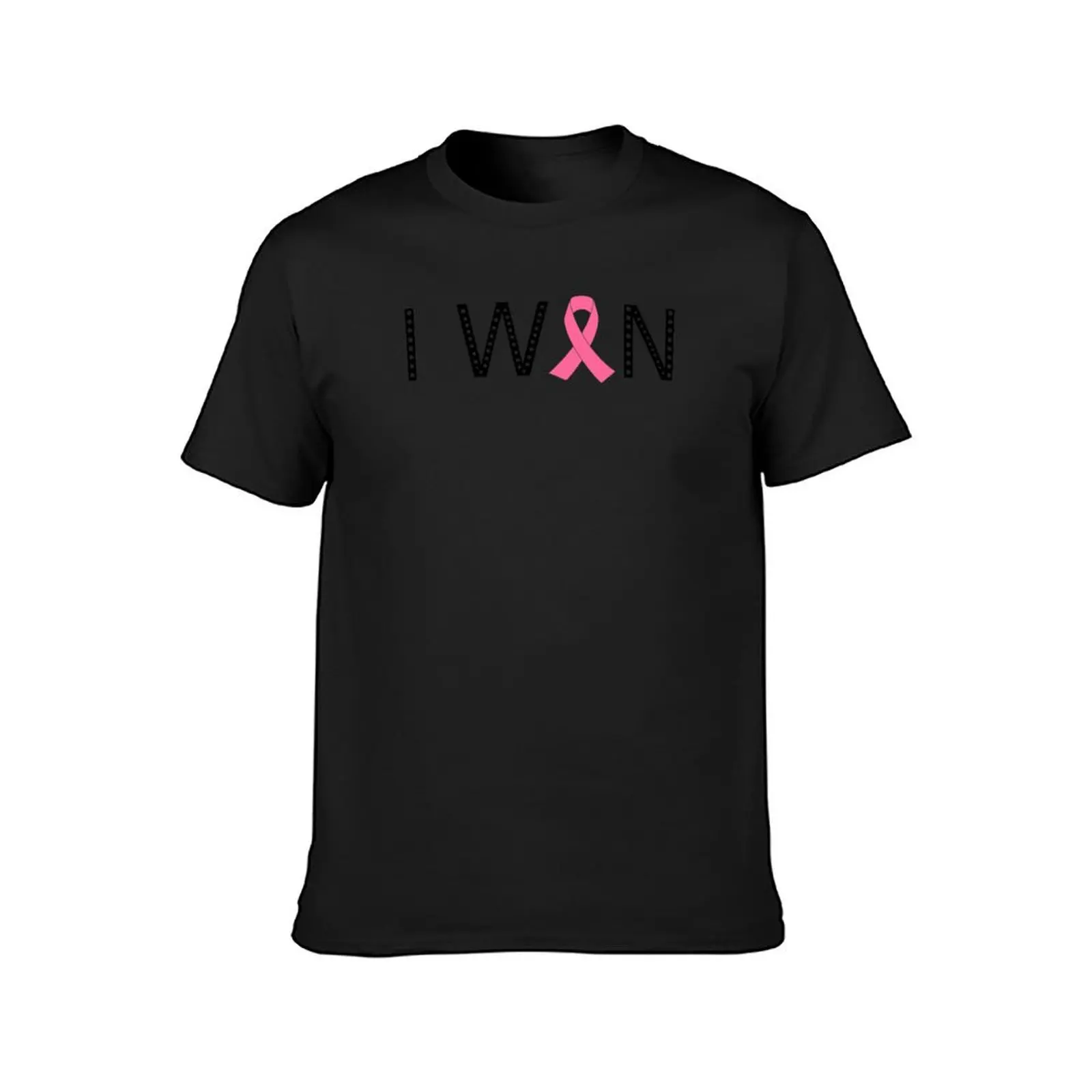 Breast Cancer Survivor, I WON Pink Ribbon T-Shirt for a boy cute tops designer t shirt men