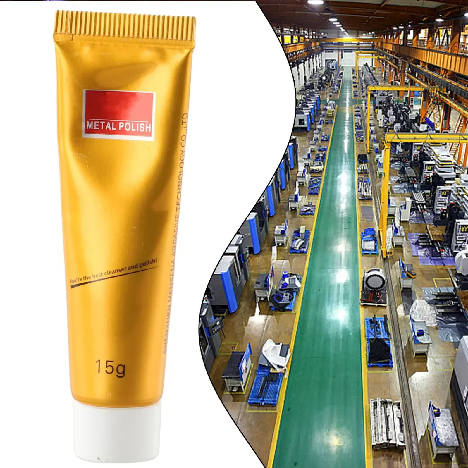 1 PC ครีมขัดโลหะมัลติฟังก์ชั่นครีมทําความสะอาด Rust Remover 5g 10g 15g สําหรับ Homeindustryautomotorcycle โบราณผู้ใช้