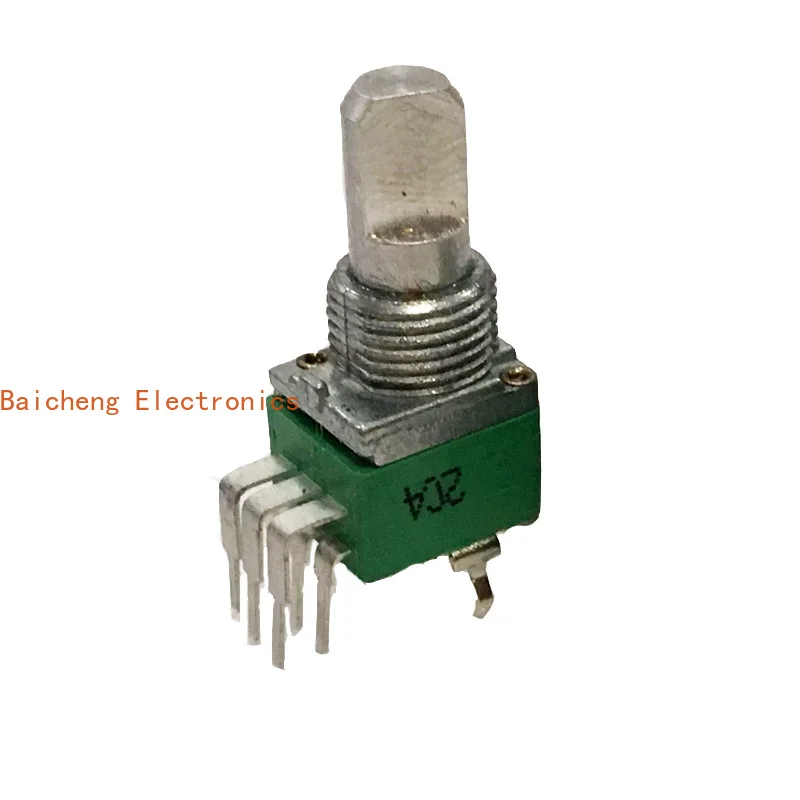 10PCS Precision potentiometer RD902F-B20K vertical dual volume switch 6-pin 15 half axis