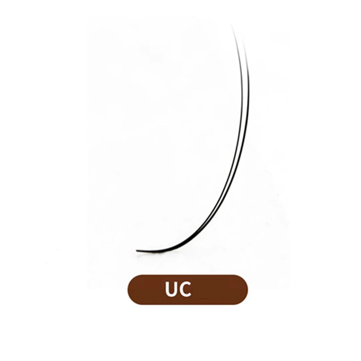 Domi Lash Camellia UJ UB UC UD Curl Einzelwimpern 0.05 0.07 Wimpernverlängerungen Upgrade Premium Weiche Camellia Wimpern