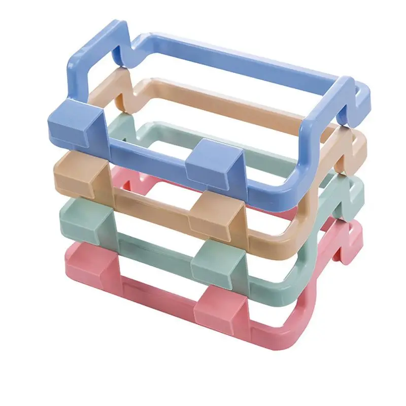 1pcs Hanging Trash Bag Racks Garbage Bag Rack Rubbish Bag Storage Rack Holder Portable Cabinet Trash Racks Kitchen Gadgets