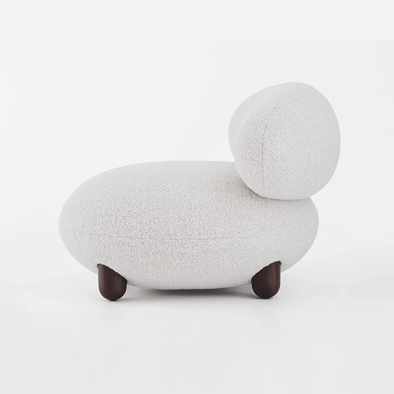 Sala de estar estudo quarto sofá cadeira creme vento maquiagem fezes