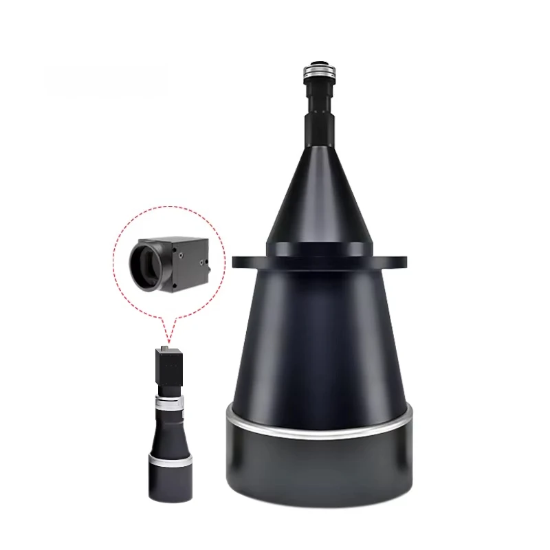 Low Distortion 1/2 WD=615 0.074X Machine Vision Industrial Object Side Telecentric Lenses