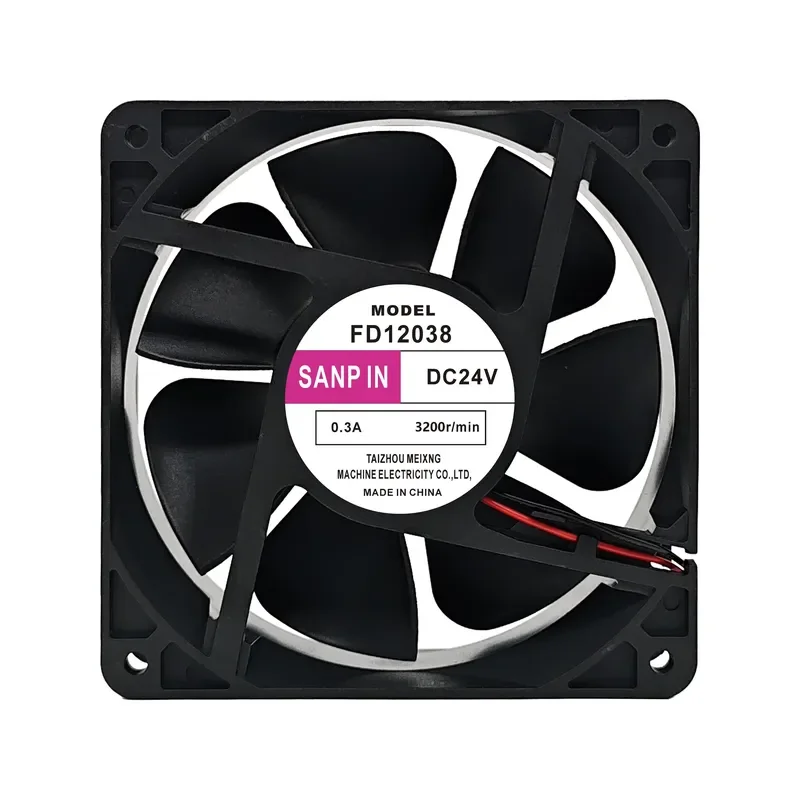for FD12038 24V 0.5A 12CM Axial Flow Fan for Electric Welding Machine Inverter Distribution Box Cabinet Cooling Fan