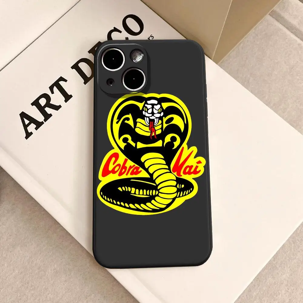 Martial Arts TV C-Cobra K-Kai Handyhülle für iPhone 17 Air 16 15 14 Plus 13 12 11 Pro Max 16e Stoßfeste HD Klare Rückseite