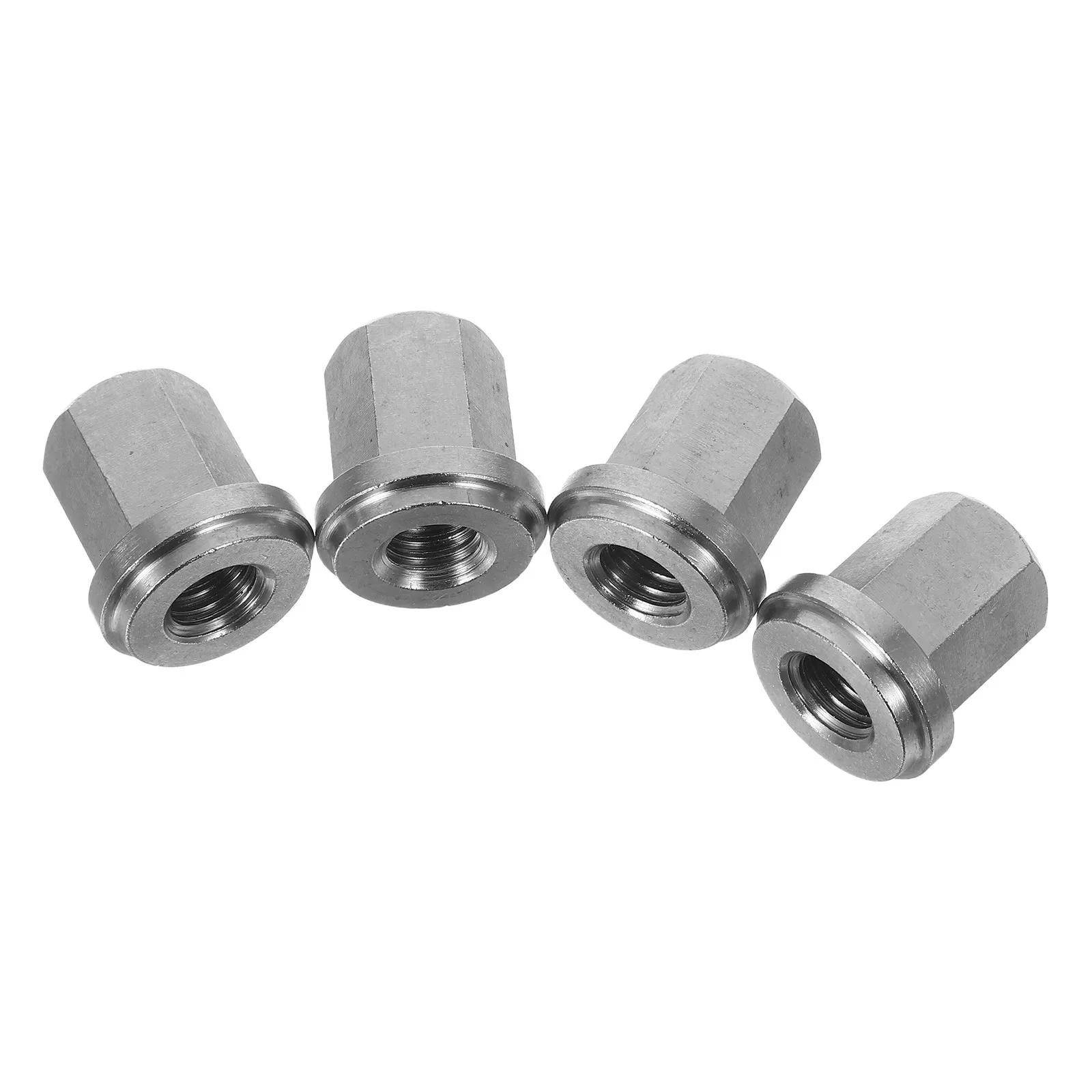 4Pcs Battery Terminal Nuts Closed Stainless Steel Corrosion Resistant Heavy Duty Automotive Post Repair Kit Stainless Steel Nut