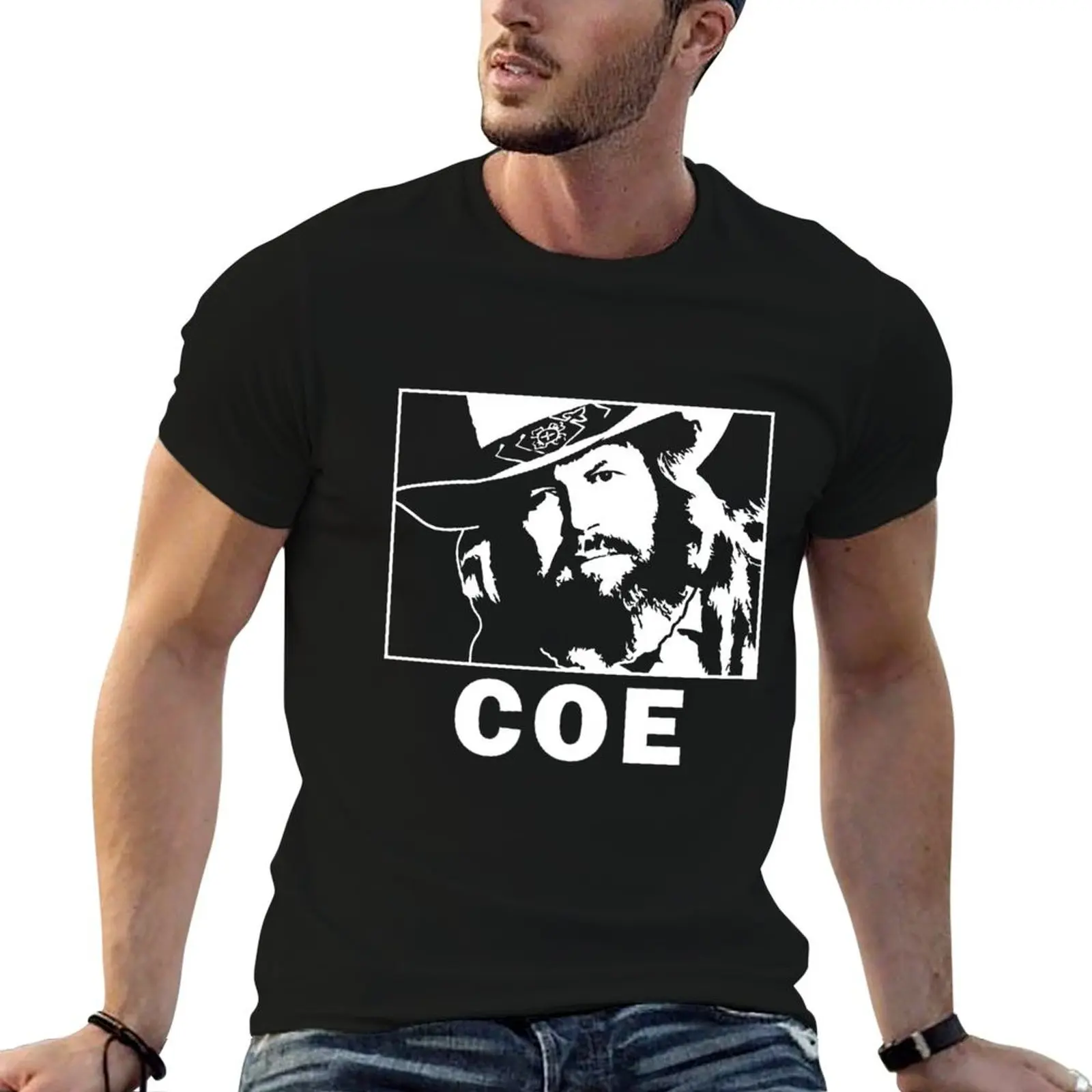 

David Allen Coe - Country Music Legend T-Shirt cotton t shirt pack t shirt custom print T-Shirt