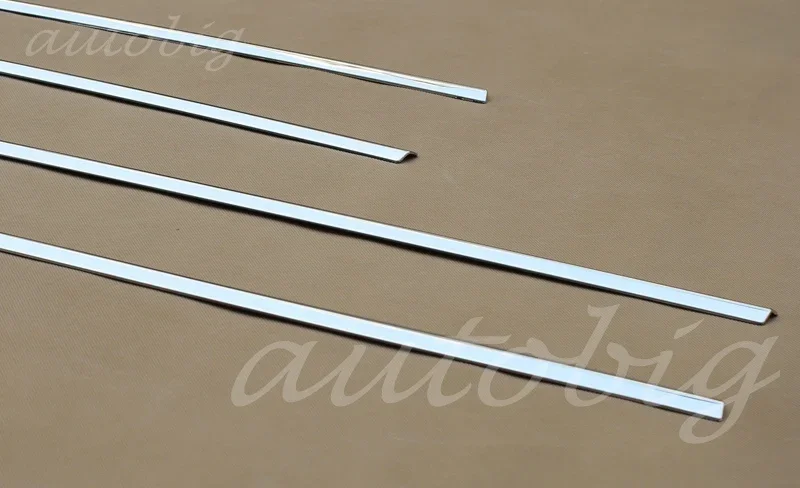 Stainless Steel Door Body Side Molding Strip Trim Cover FOR Nissan X-Trail Rogue T32 2014 2015 2016 Styling Accessories Parts