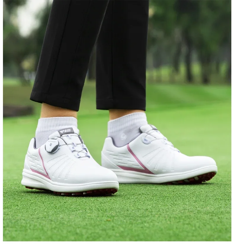 

PGM Golf Shoes Women's Shoes Knob Lace Up Women's Golf Shoes New