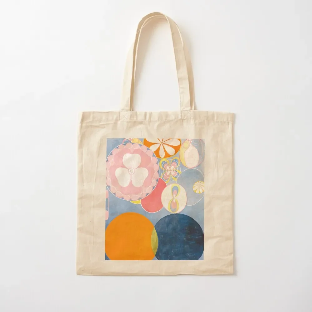 

Hilma af Klint The Ten Largest, No. 02, Childhood, Group IV Tote Bag reusable shopping bags Women bags Tote Bag