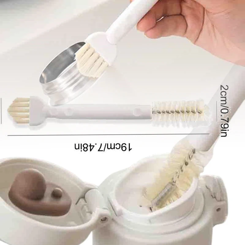 

Многофункциональная щетка для бутылок с мягкой щетиной, спиральная щетка для чистки крышек, инструмент для мытья стеклянных чашек, гаджеты для ванной комнаты и кухни