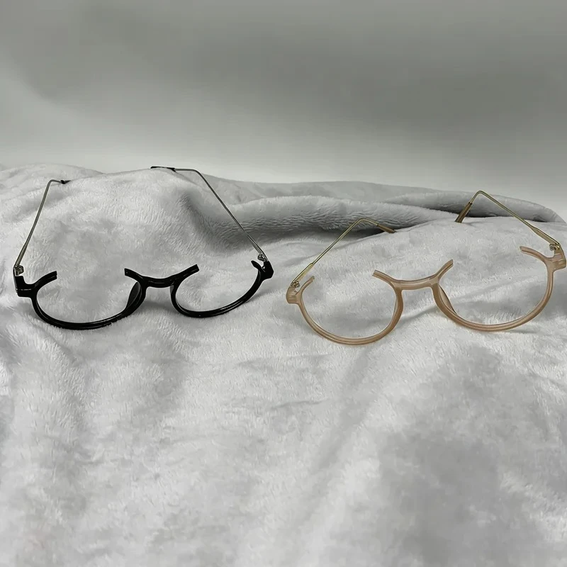 Genshin Impact Sucrose Harmless Sweetie Glasses Frame Round Eyeglasses No Lens Anime Cosplay Accessories