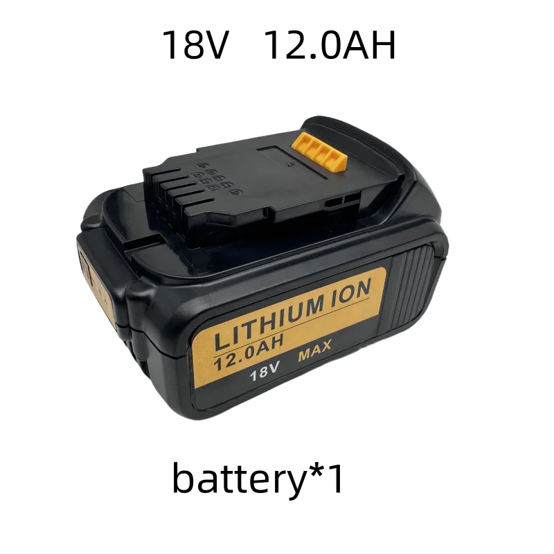 Batería de herramienta eléctrica de 20V/60V, 12000mAh, MAX DCB200, para Flexvolt, Dewalt DCB606, DCB205, DCB206, DCB209, DCB182