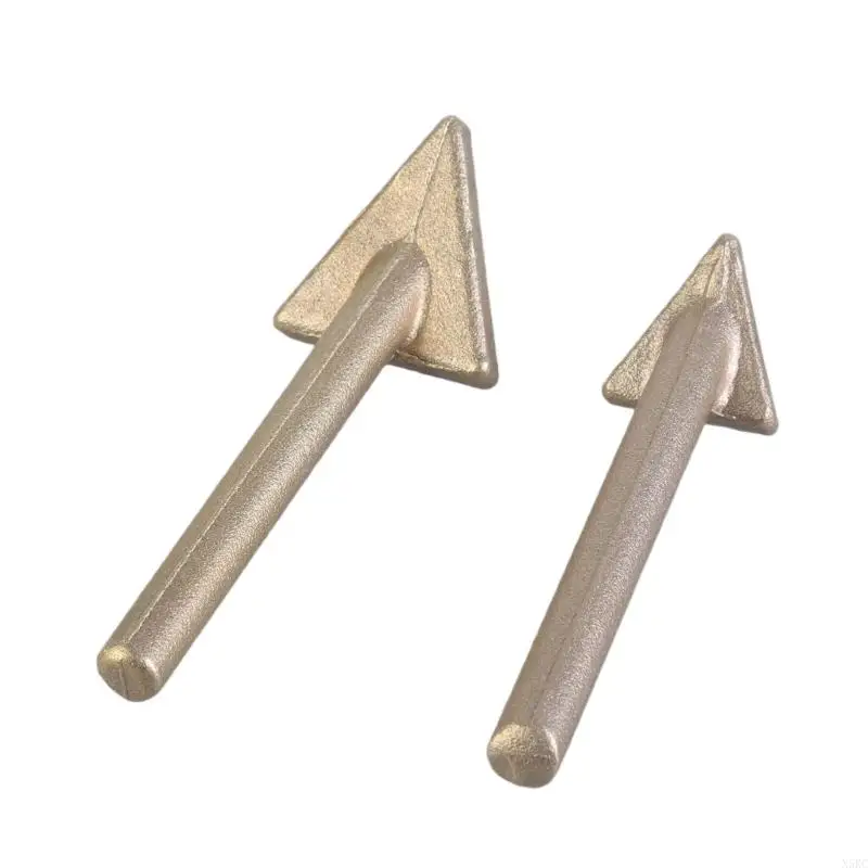 N5KC Flat Triangular Soudering Tip for Kayak Bumper Repair Plastic Welding Tool 2pcs