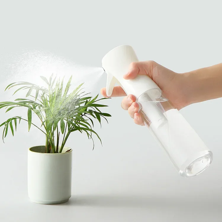 Immagine 7: Flacone spray per capelli da 500/300/200 ml, ricaricabile, con nebulizzazione continua, annaffiatoio automatico, spruzzatore d'acqua per parrucchieri, strumenti per capelli