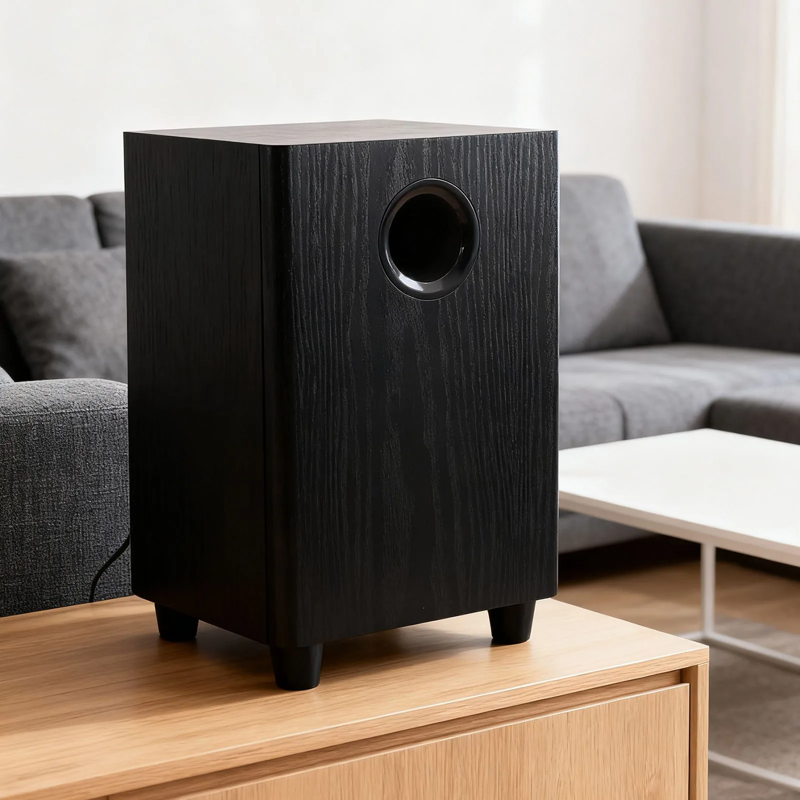 100W Home Subwoofer 6.5 Inch Independent Passive Subwoofer Speaker Plug and Play for Home Theater Party Home Theater Subwoofer