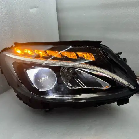 Original For Mercedes Benz C-Clas Headlight W205 Headlights C200 C260 Full LED Headlight Assembly
