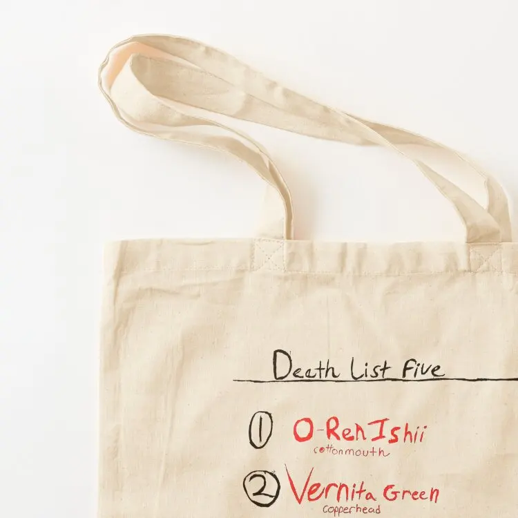 KILL BILL list Tote Bag Women's shopper bag great bag cloth woman 3