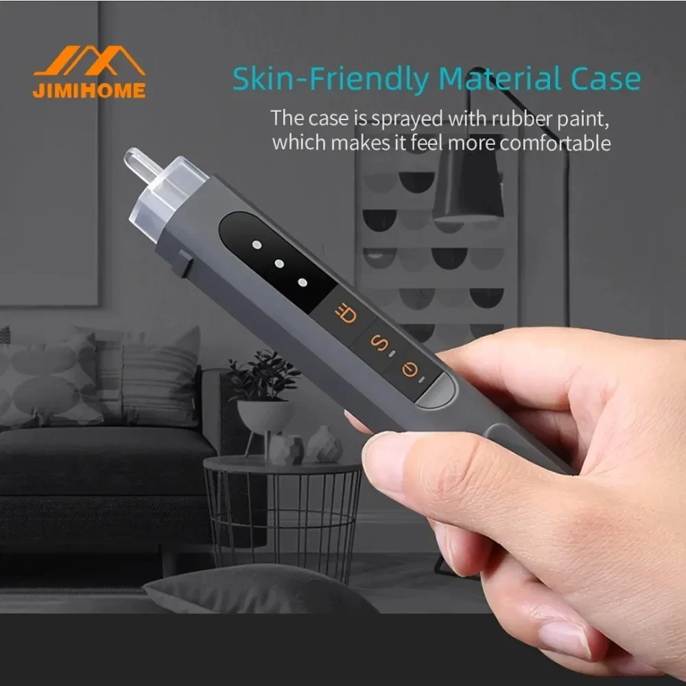 JIMIHOME Electric Test Pen Non-Contract Cordless Electricity Detector  Volt Current Electric Test Pencil Electric Sensor