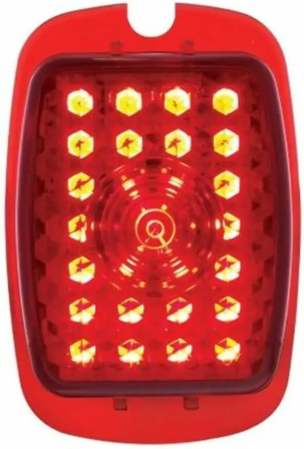 

110111 1937-38 Chevy Passenger Car and 1940-1953 Chevy Truck Right and LED Tail Light Lens with Sequential Feature