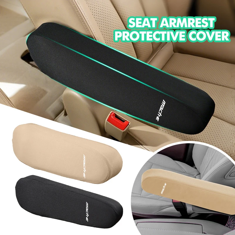 Funda para Reposabrazos de Asiento de Coche Mustang, Accesorios Decorativos Universales para el Interior, Shelby GT Fender Zapatillas Miniatura Gt 2015 2012