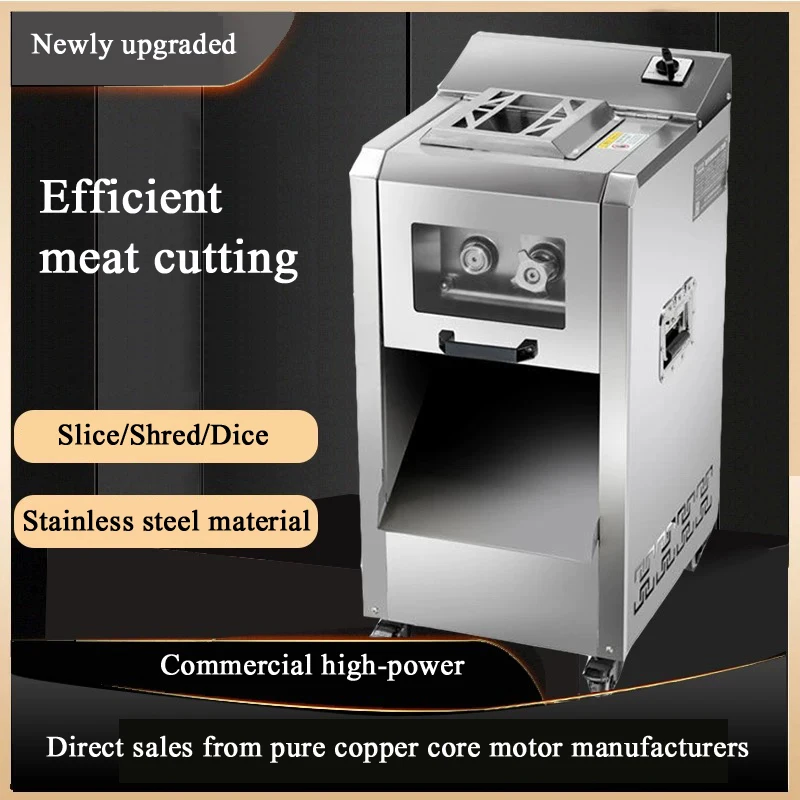 

Electric Stainless Steel Meat Chopper Mixer Bowl Table Top Cutter For Sausage Making Machine