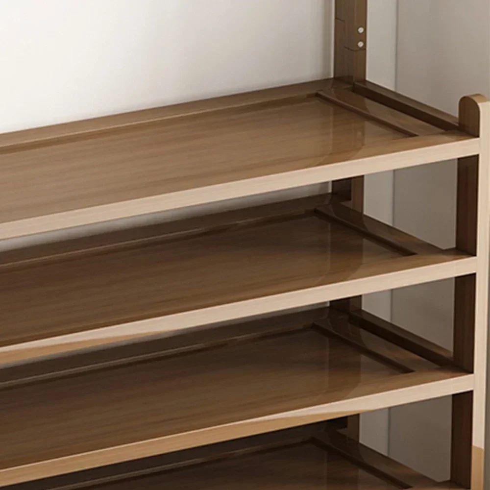A Shoe Rack Creative Multi-Layer Indoor Fashion Simple Dustproof Floor Standing Clothes And Hat Rack