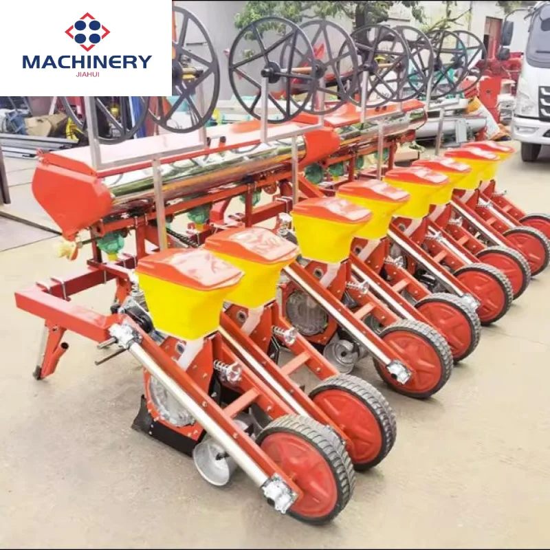 【Hot】Dual-Row Maize Planter With Fertilizer Seeder Corn Seeder for Tractor Use New Use Condition 4-Row Motor Engine Planter Farm