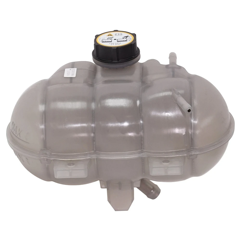 For Ford -Mustang (2015-2023) All Engines Engine Coolant Reservoir Tank OE FR3Z8A080A Grey Plastic With Cap Factory Specs