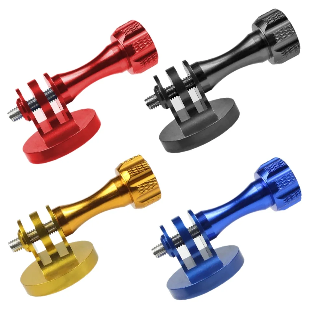 Adaptateur de montage sur trépied pour GoPro, adaptateur de filetage 1/4, alliage pour Go Pro fore9, 8, 7, 6, 5, 4, 3 +, accessoires pour caméra d'action