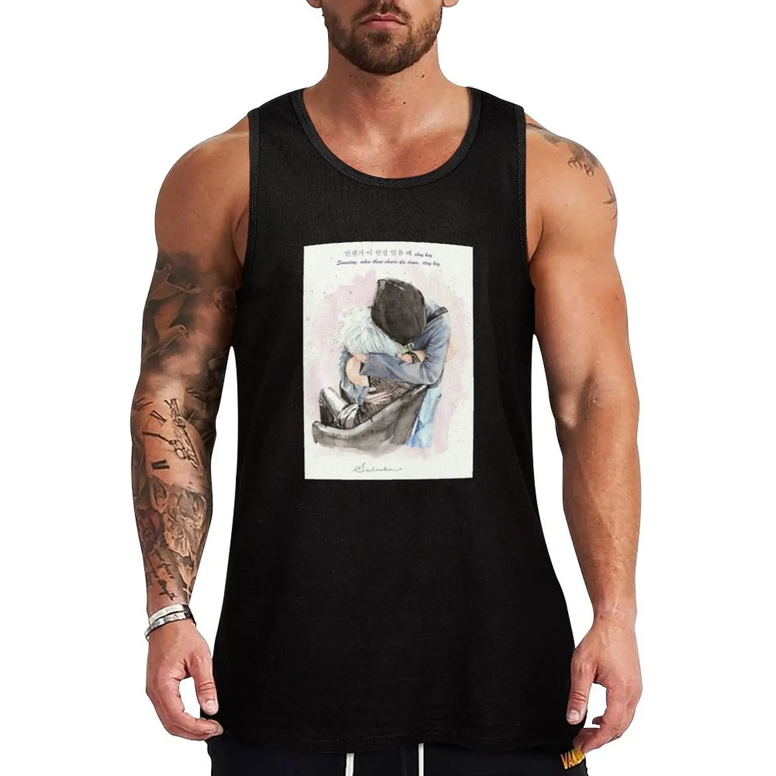 

This is Love - Soulmate Lyrics Vsn Tank Top Body man Men's clothes summer