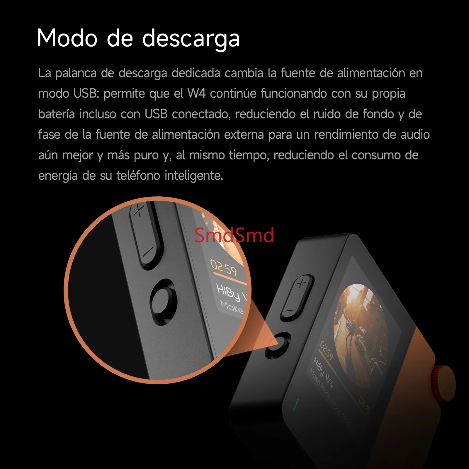 W4 3.5mm 4.4mm Wireless Audio HiFi Headphone Amplifier USB DAC Bluetooth 5.4 QCC5181 AC7923B DSD512 CS43198*2 CarPlay LDAC