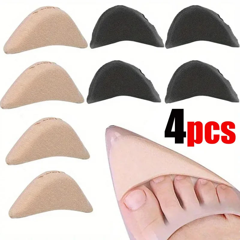 Toe Plug Sponge Forefoot Insert Pads Women Pain Relief High Heel Insoles Reduce Shoe Size Filler Protector Adjust Accessories