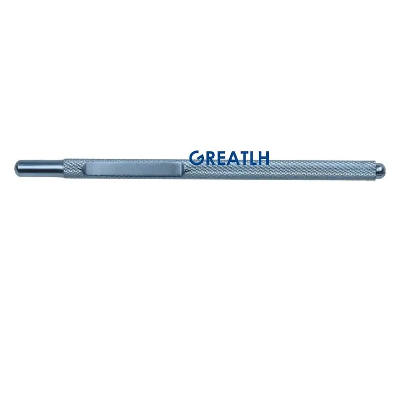 Ophthalmic Scalpel Handle Titanium Blade Handle Surgical Handle Ophthalmic Instrument 1pcs