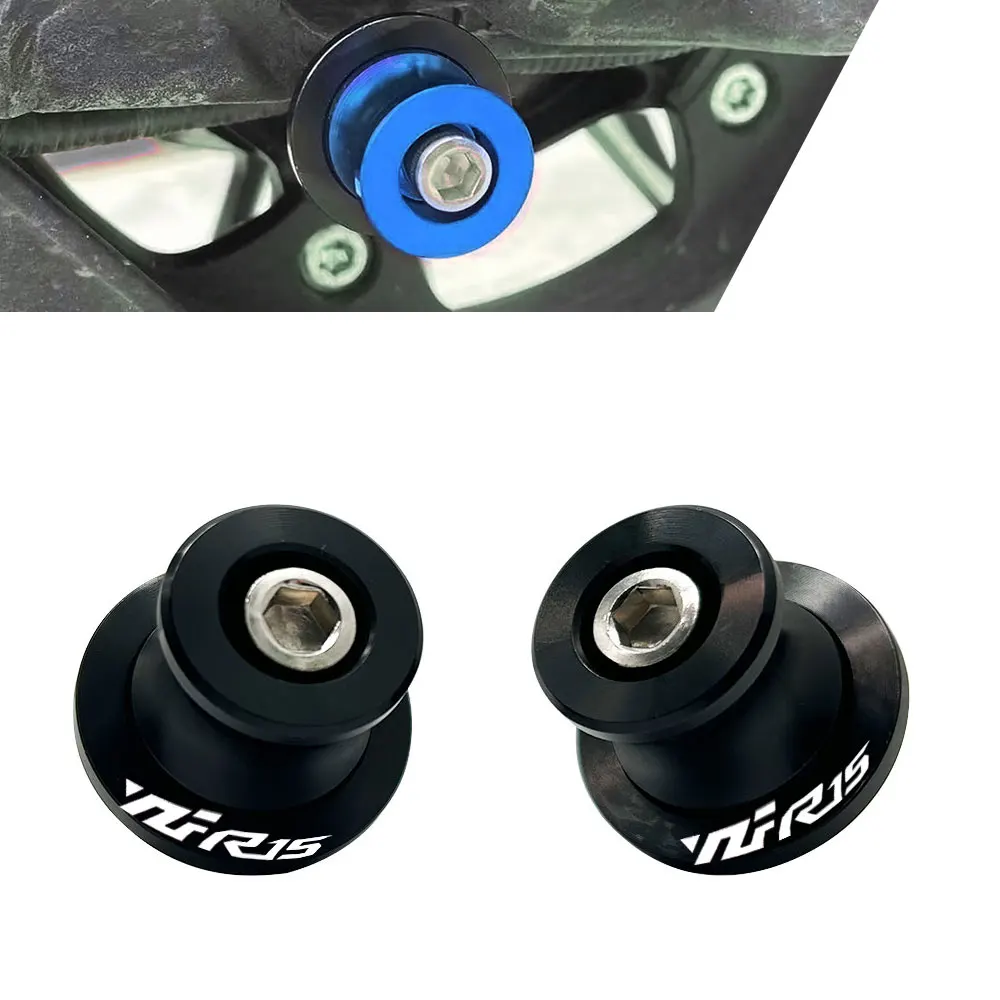

6MM Stand Screws For YAMAHA YZFR15 2013 2014 2015 2016 2017 2018-2025 Motorcycle Accessories M6 Swingarm Slider Spools
