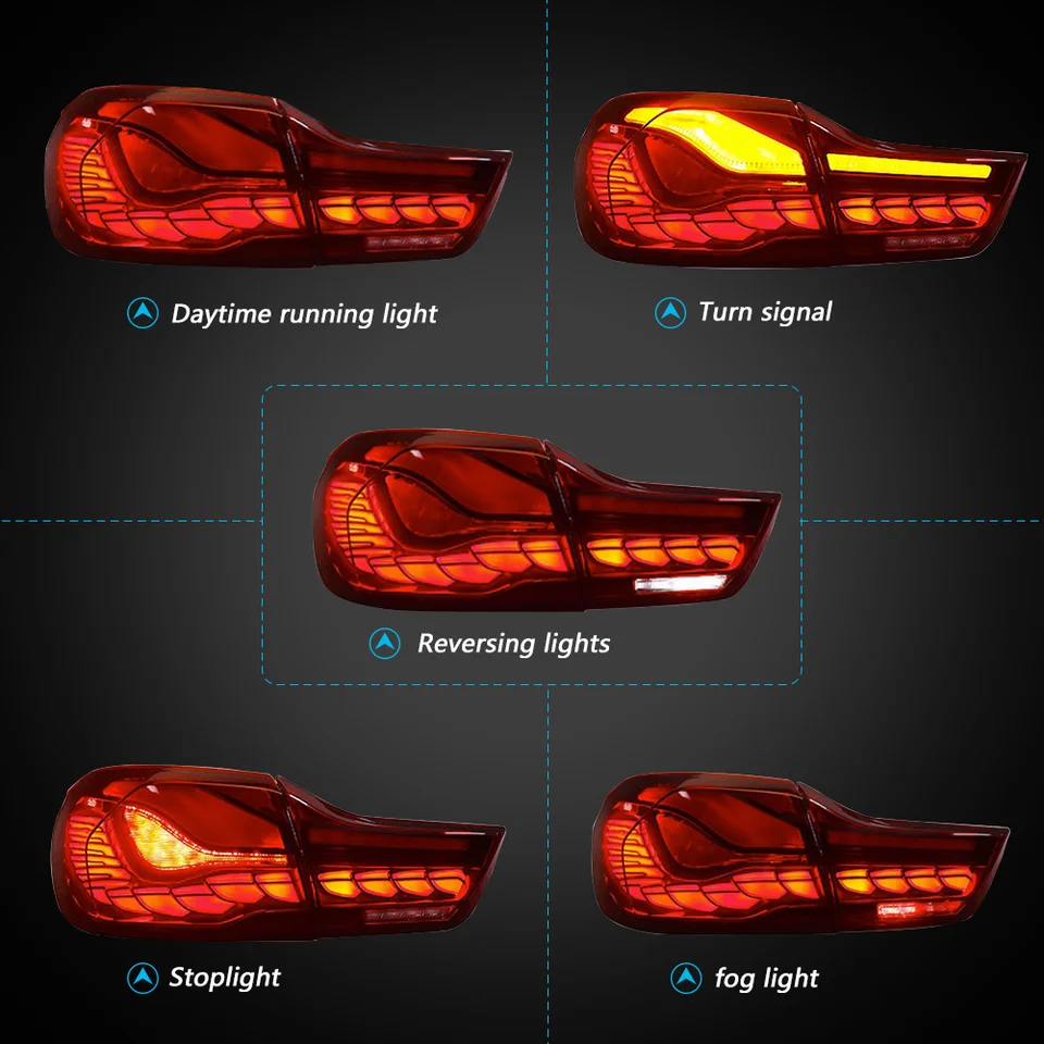 BMW 4 Series M4 2013-2020 LED Tail Light Assembly