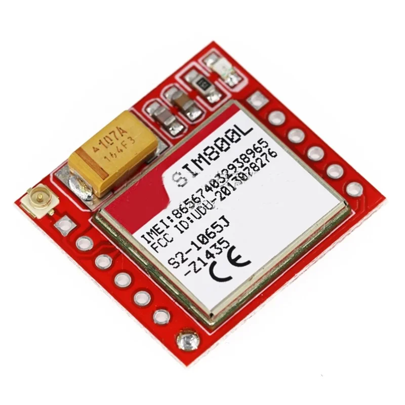 Płytka adaptera GPRS AC56-SIM800L Moduł GSM Moduł Micro-SIM Płytka rdzeniowa Moduł GSM Moduł wielofunkcyjny