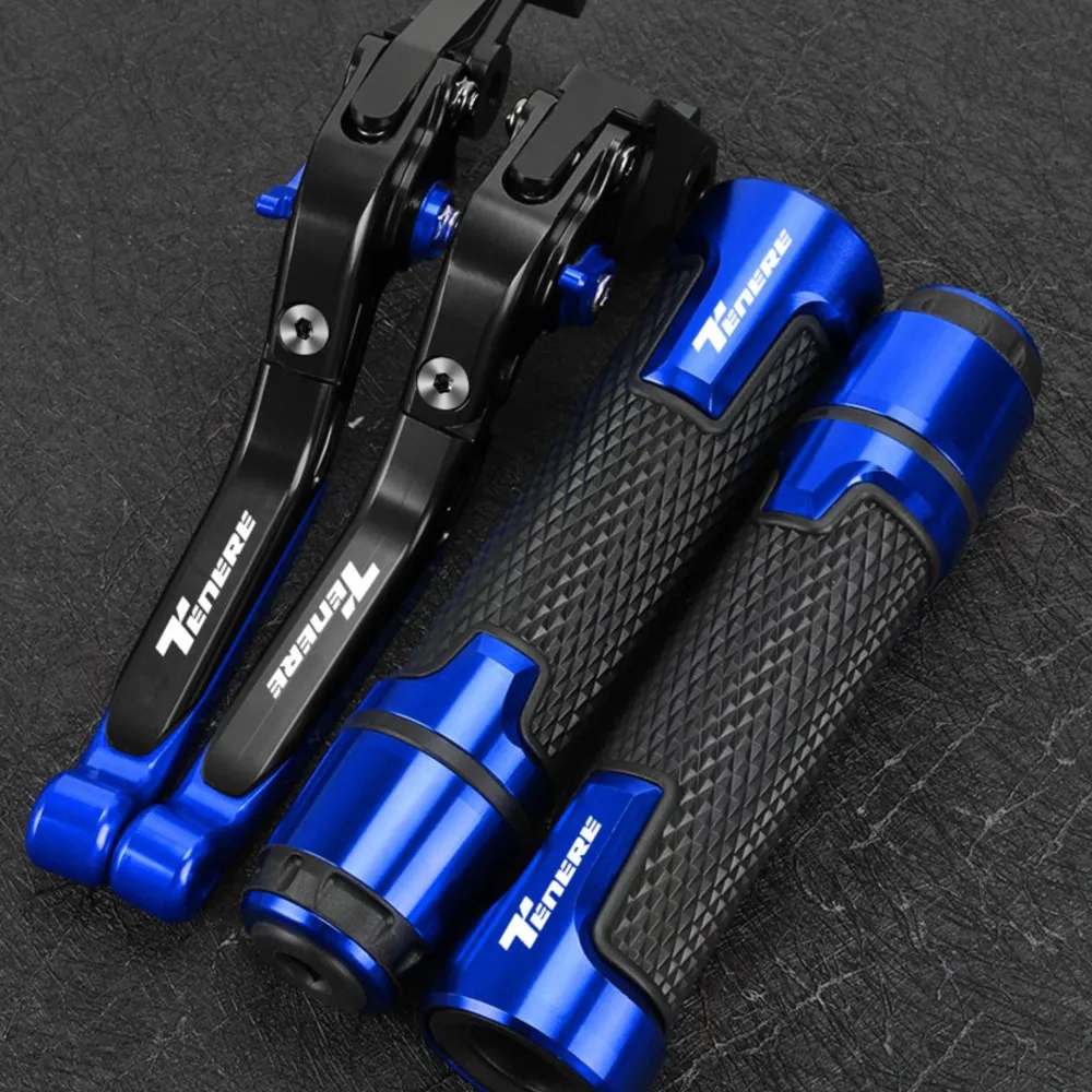 

Motorcycle Accessories FOR YAMAHA TENERE 700 900 2019-2023 2024 Brake Clutch Levers Handlebar Grip Handles bar Hand Grips