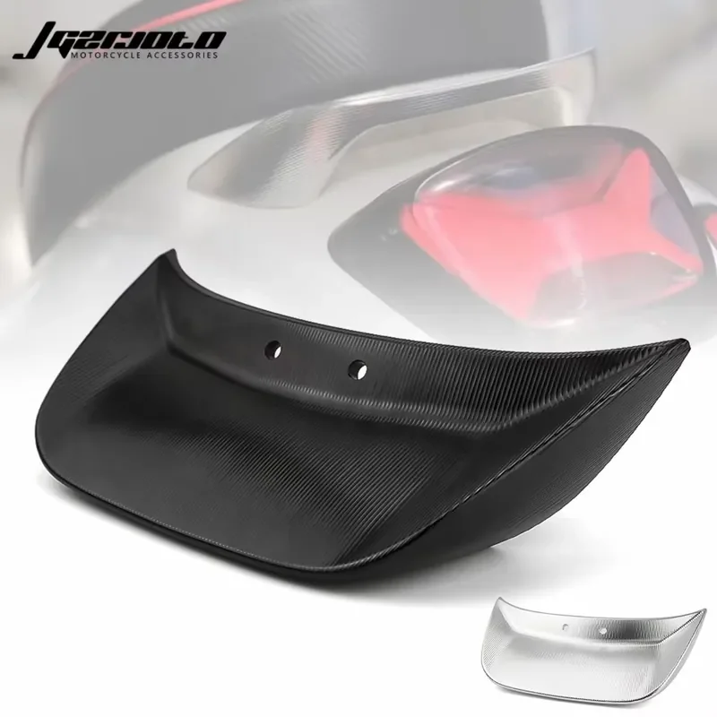 For Vespa Sprint Primavera 50 150 2017-2023 Motorcycle CNC Rear Spoiler Cover Ducktail Tail Winglet Guard Accessories