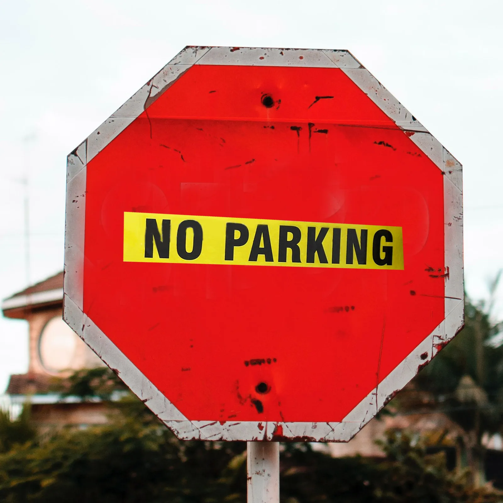 Barrier Tape Caution Warning Sticker Do Not Crush Sign Adhesive Safety Label Floor Decal Outdoor Marking Anti Wear Sign