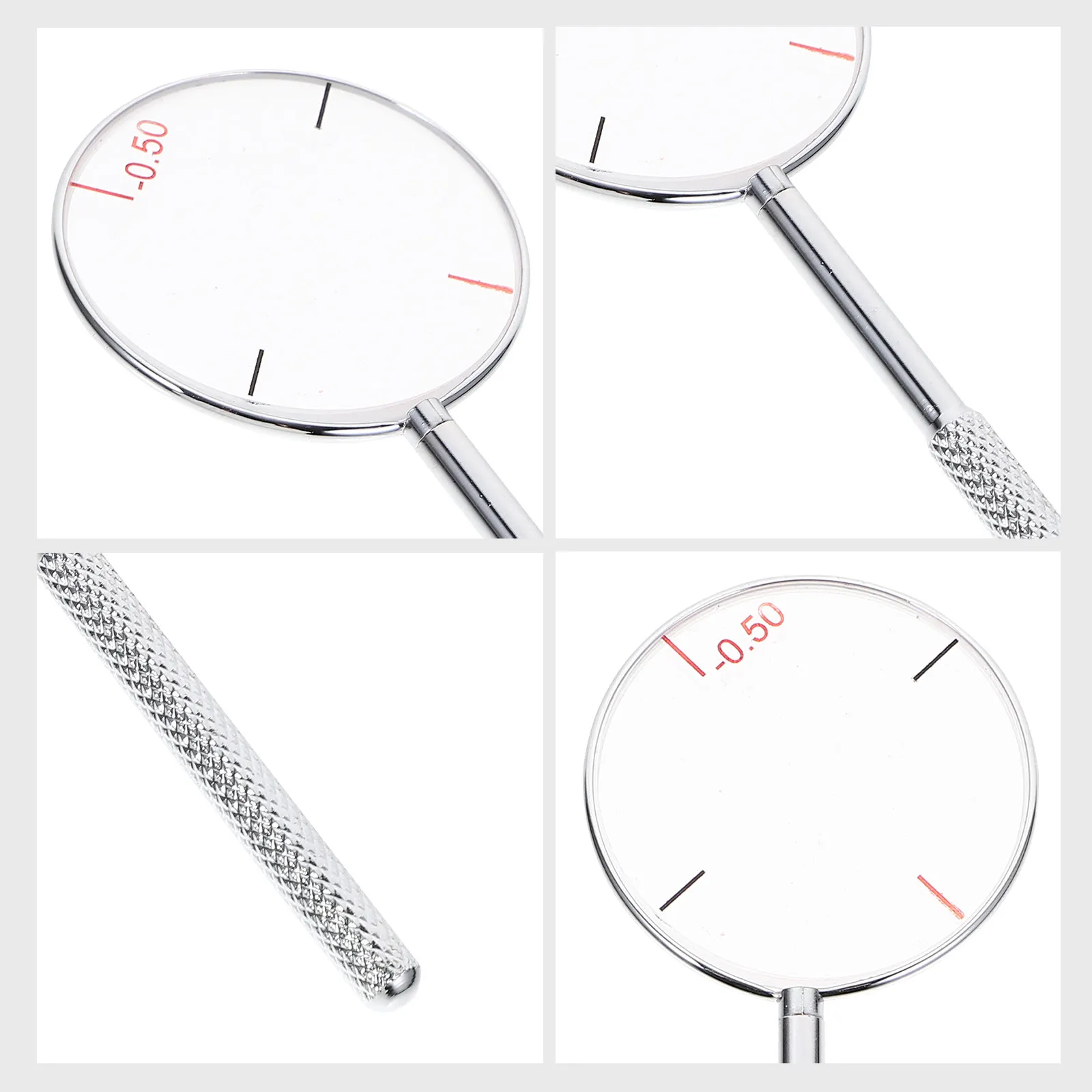 1Pcs Cross Cylinder Lens Tool for Optometry Refractive Error Testing Handheld Precision Optical Instrument with 45-Degree