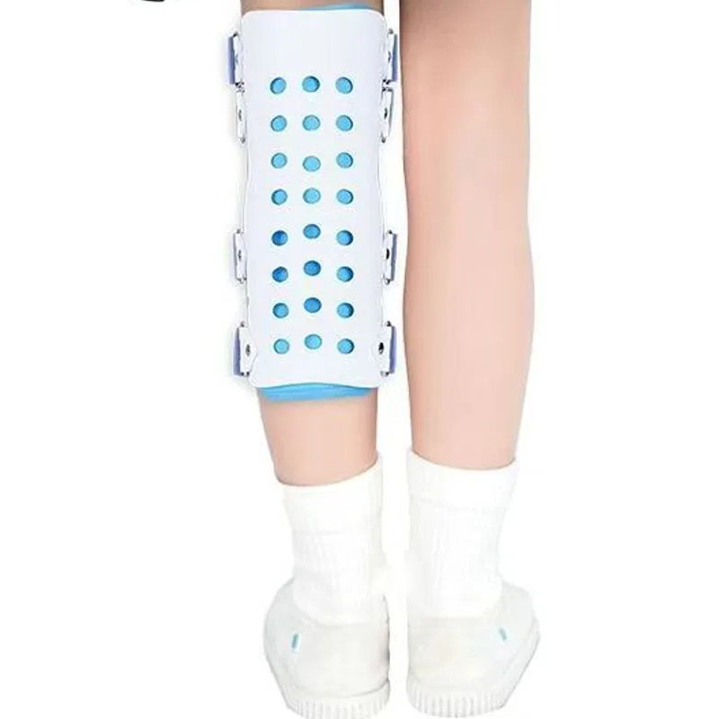 Children's Adjustable Joint Fixation Brace-Lower Limb Patellar Fracture Brace-Meniscus Injury/Sprain Medical Knee Support
