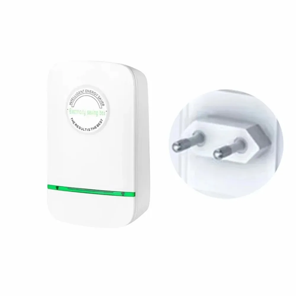 Power Saver Box 90V-250V EU Plug Electricity Saving Device Stabilize Voltage Efficient Energy Saving For Home Office