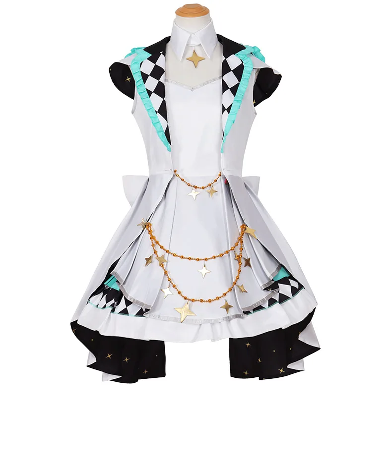 Cute Anime Project Sekai Colorful Stage kagamine rin Mikuu Cosplay Costume Jump Kawaii Dress Halloween Party Uniform Costume - view 4
