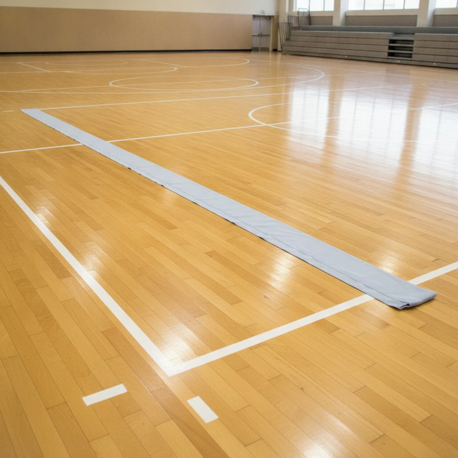 Marqueur de filet de volley-ball, 2 pièces, bande de délimitation de filet universelle avec poche, équipement de sport léger et portable pour entraîneurs
