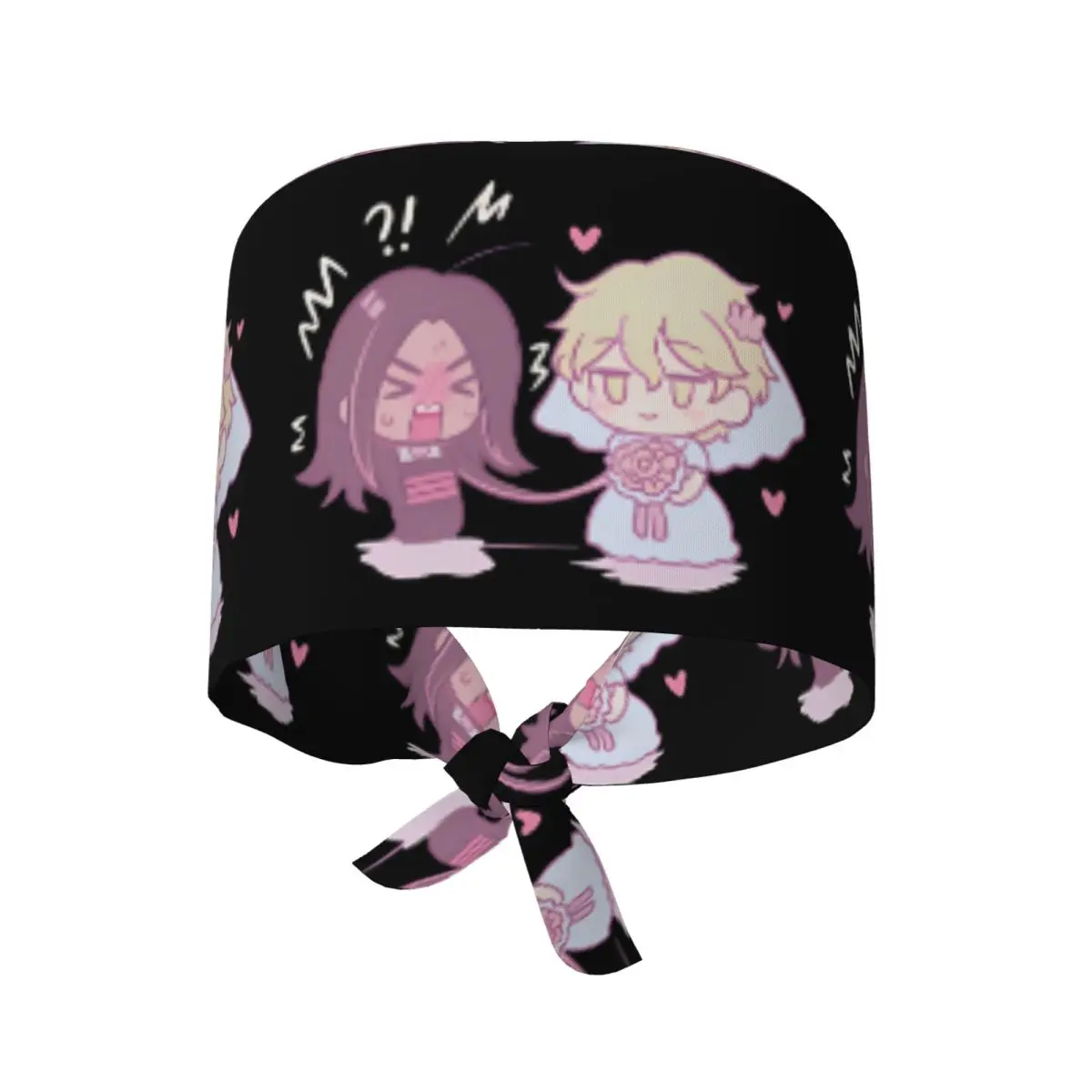 Casquettes de travail pour hommes et femmes, chapeaux d'infirmière de scène Alien, gommages de travail confortables, nouveauté, Bandage, cravate au dos, casquette médicale