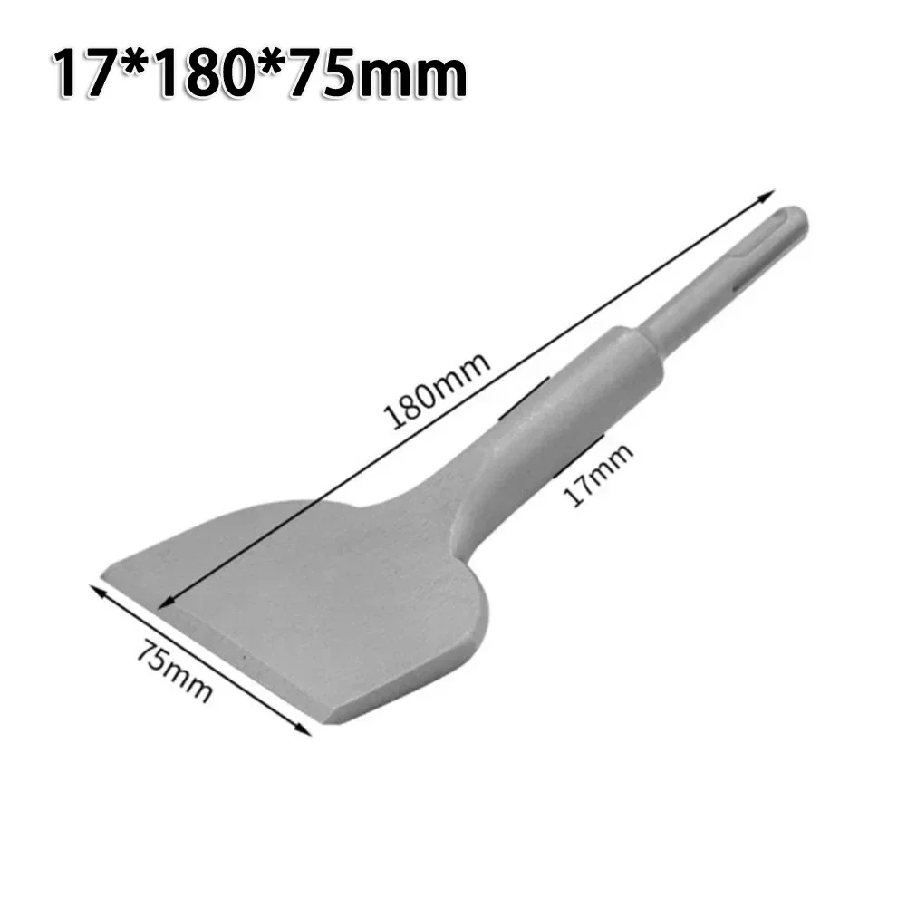 1pcs Tile Chisel Cemented Carbide Electric Hammer Chisel Power Tool Accessories 15Degree Tile Removal Chisel Scraper Bit