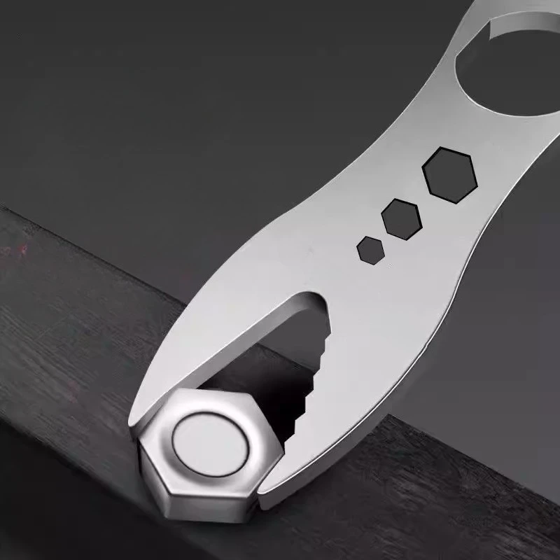 Multi-purpose Self-tightening Quick Wrench Multi-functional Double-head Maintenance Open-end Box Tool Faucet and Bathroom Wrench