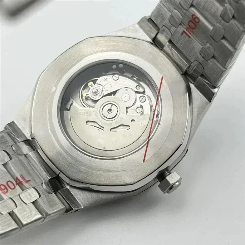 NH35 Watch 42mm for Royal Oak Modified Mechanical Watch Wordless Dial Business Casual Men Mechanical Watch Sapphire Glass AP NEW